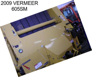 2009 VERMEER 605SM