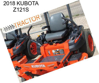 2018 KUBOTA Z121S