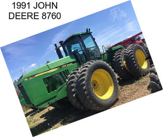 1991 JOHN DEERE 8760