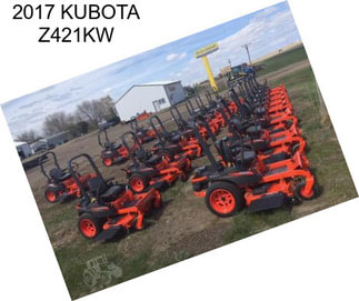 2017 KUBOTA Z421KW