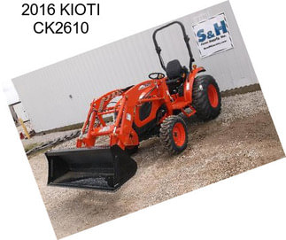 2016 KIOTI CK2610
