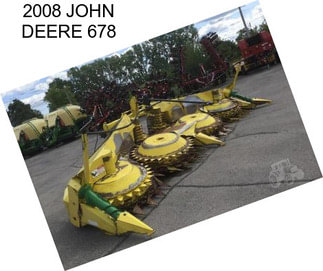 2008 JOHN DEERE 678