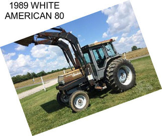 1989 WHITE AMERICAN 80