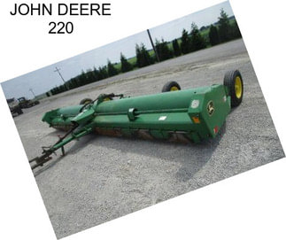JOHN DEERE 220