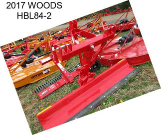 2017 WOODS HBL84-2