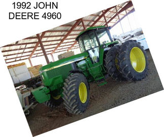 1992 JOHN DEERE 4960