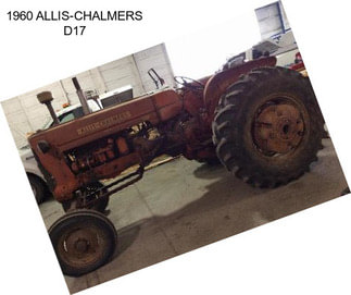 1960 ALLIS-CHALMERS D17