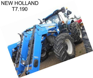 NEW HOLLAND T7.190