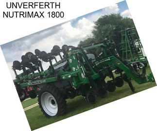 UNVERFERTH NUTRIMAX 1800