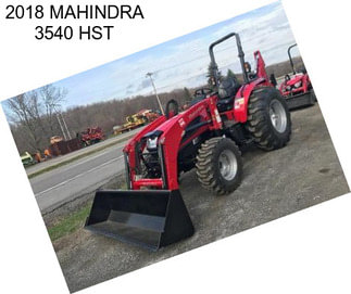 2018 MAHINDRA 3540 HST