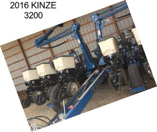 2016 KINZE 3200