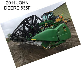 2011 JOHN DEERE 635F