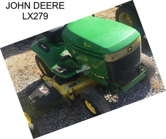 JOHN DEERE LX279