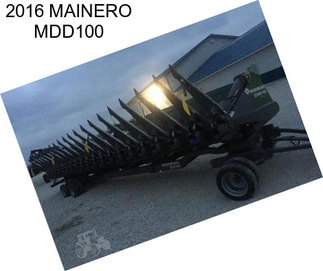 2016 MAINERO MDD100