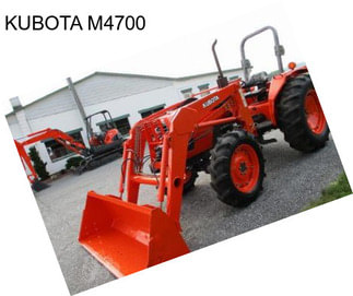 KUBOTA M4700