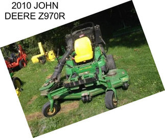 2010 JOHN DEERE Z970R