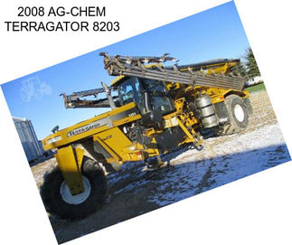 2008 AG-CHEM TERRAGATOR 8203