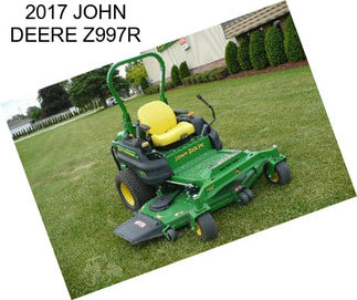 2017 JOHN DEERE Z997R