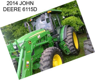 2014 JOHN DEERE 6115D