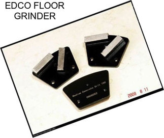 EDCO FLOOR GRINDER