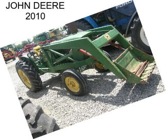 JOHN DEERE 2010