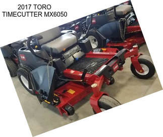 2017 TORO TIMECUTTER MX6050