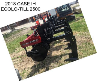 2018 CASE IH ECOLO-TILL 2500