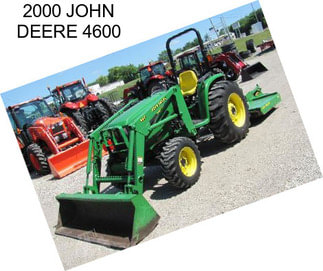 2000 JOHN DEERE 4600