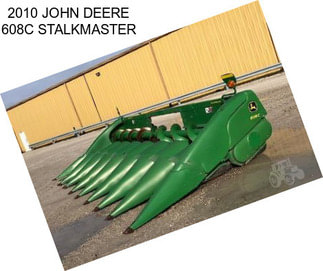 2010 JOHN DEERE 608C STALKMASTER