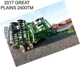 2017 GREAT PLAINS 2400TM