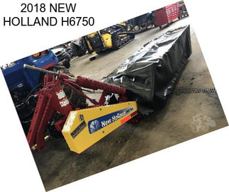 2018 NEW HOLLAND H6750