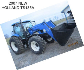 2007 NEW HOLLAND TS135A