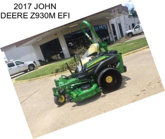 2017 JOHN DEERE Z930M EFI
