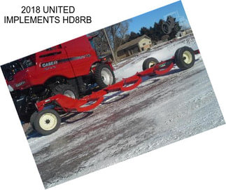 2018 UNITED IMPLEMENTS HD8RB