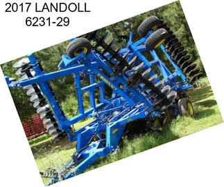 2017 LANDOLL 6231-29