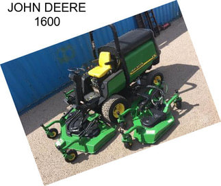 JOHN DEERE 1600