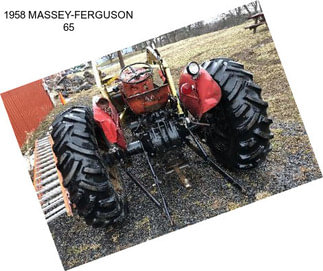 1958 MASSEY-FERGUSON 65