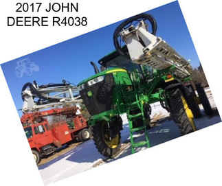 2017 JOHN DEERE R4038