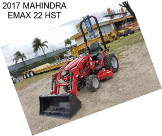 2017 MAHINDRA EMAX 22 HST