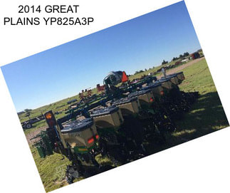 2014 GREAT PLAINS YP825A3P