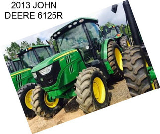 2013 JOHN DEERE 6125R