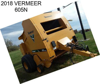 2018 VERMEER 605N