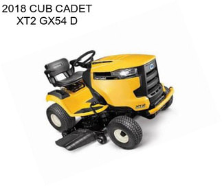 2018 CUB CADET XT2 GX54 D