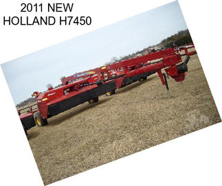 2011 NEW HOLLAND H7450