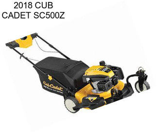 2018 CUB CADET SC500Z