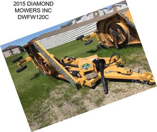 2015 DIAMOND MOWERS INC DWFW120C