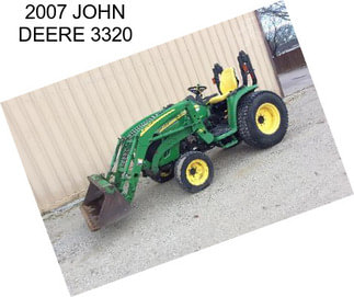 2007 JOHN DEERE 3320