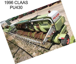 1996 CLAAS PU430