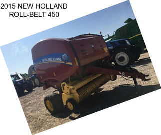 2015 NEW HOLLAND ROLL-BELT 450