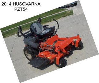 2014 HUSQVARNA PZT54